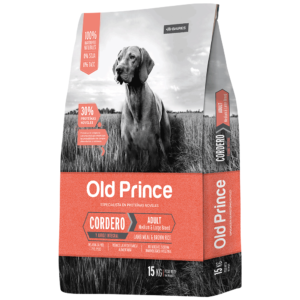 1 kg de alimento kileado suelto de Old Prince perro mediano y grande, cordero y arroz integral